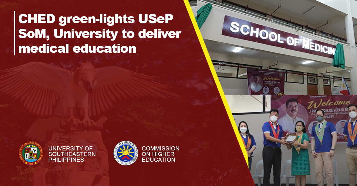 CHED green-lights USeP SoM, University to deliver medical education