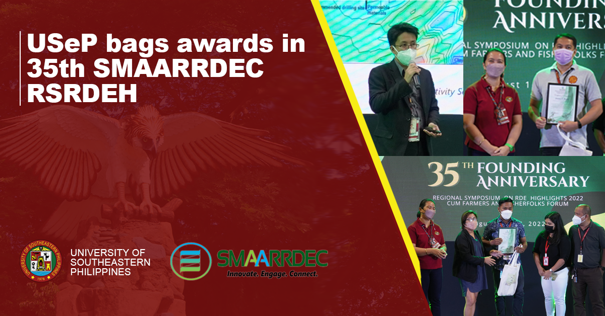 USeP bags awards in 35th SMAARRDEC RSRDEH