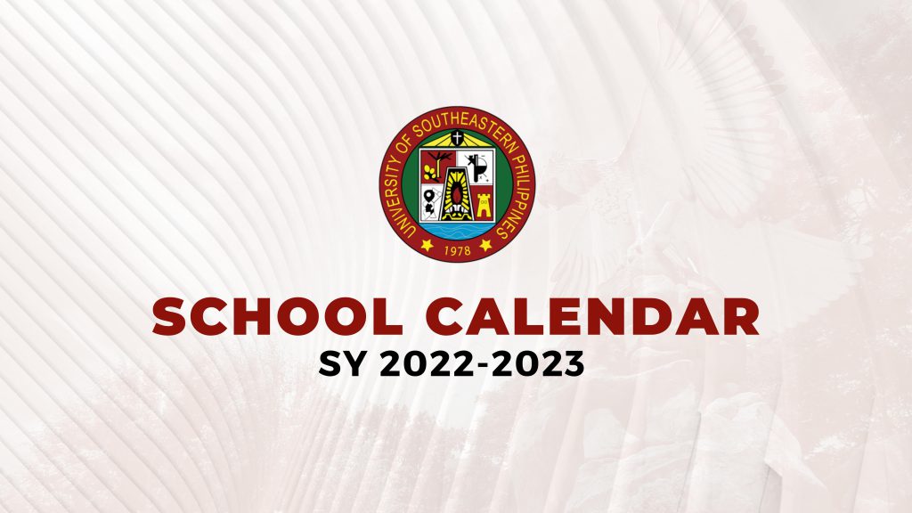 USeP Amended School Calendar for the School Year 2022-2023