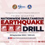 Third Quarter Nationwide Simultaneous Earthquake Drill (NSED)