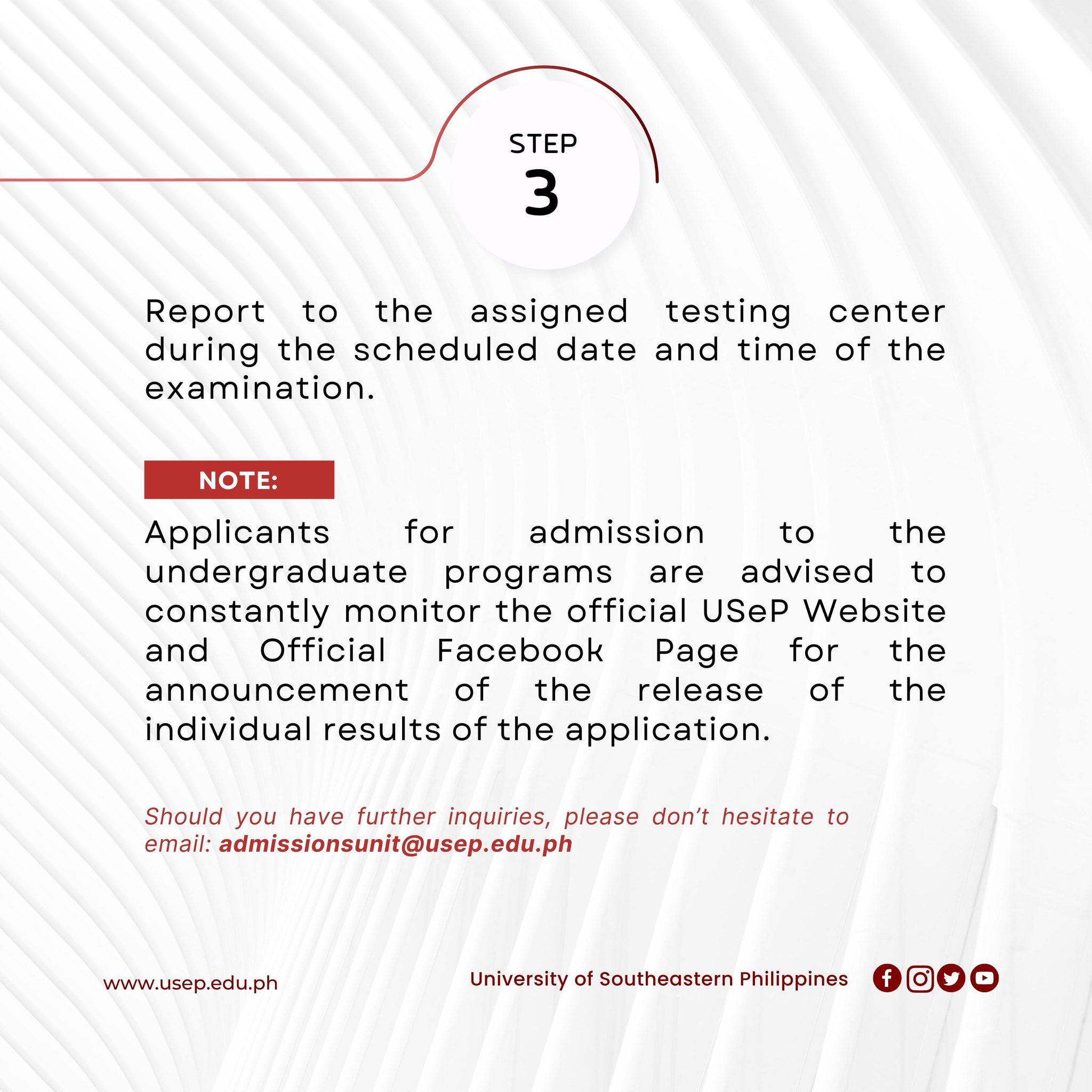 2025 College Admission Test Result