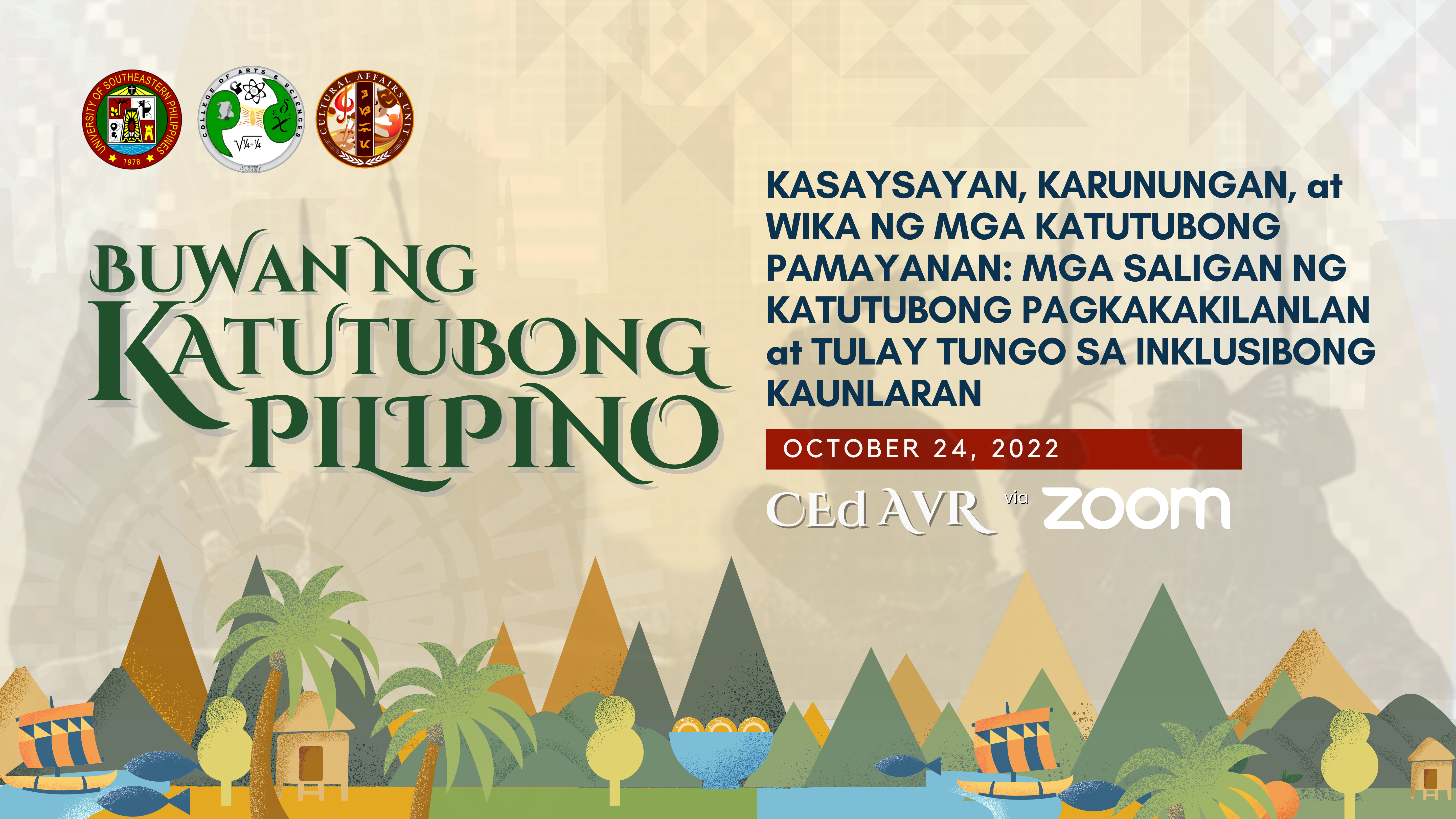 SAVE THE DATE| National Indigenous People’s Month