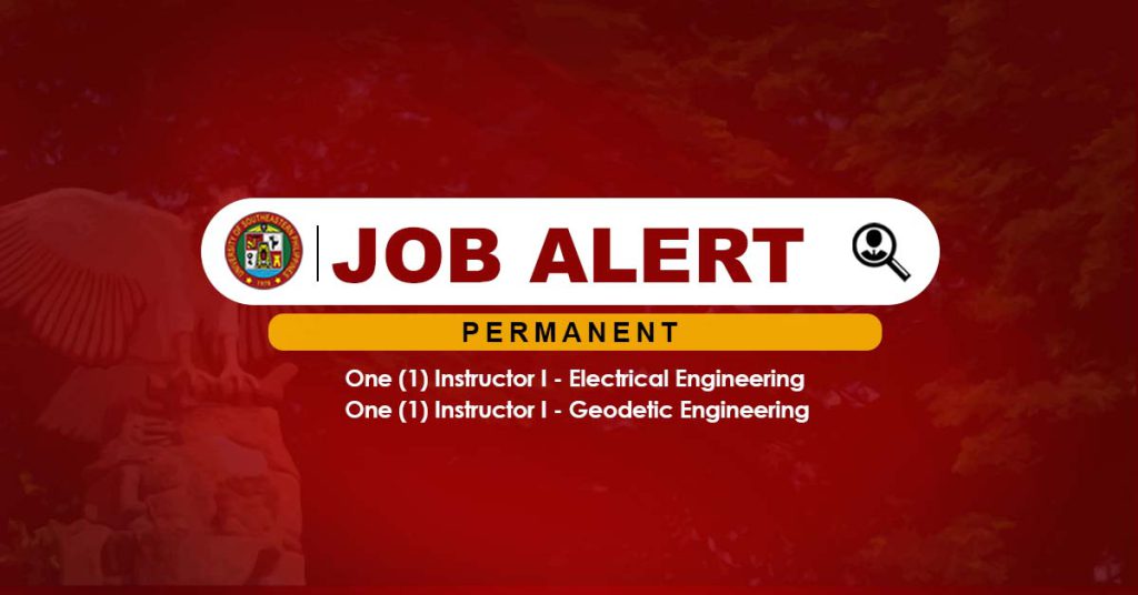 USeP Job Hiring! USeP is in need of Two (2) Teaching Personnel for Obrero Campus