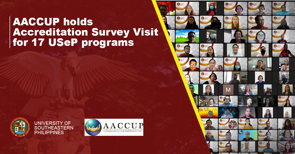 AACCUP holds Accreditation Survey Visit for 17 USeP programs
