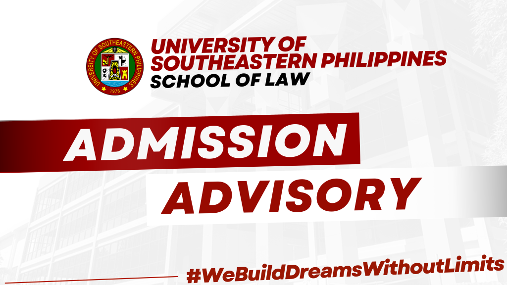 School of Law Admission Advisory