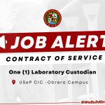 USeP Job Hiring! USeP is in need of one (1) non-teaching personnel for Obrero Campus