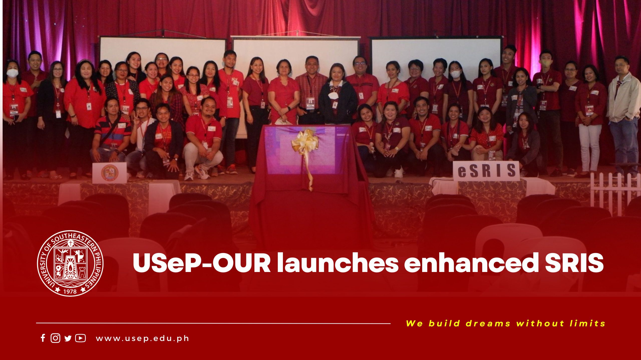 USeP-OUR launches enhanced SRIS