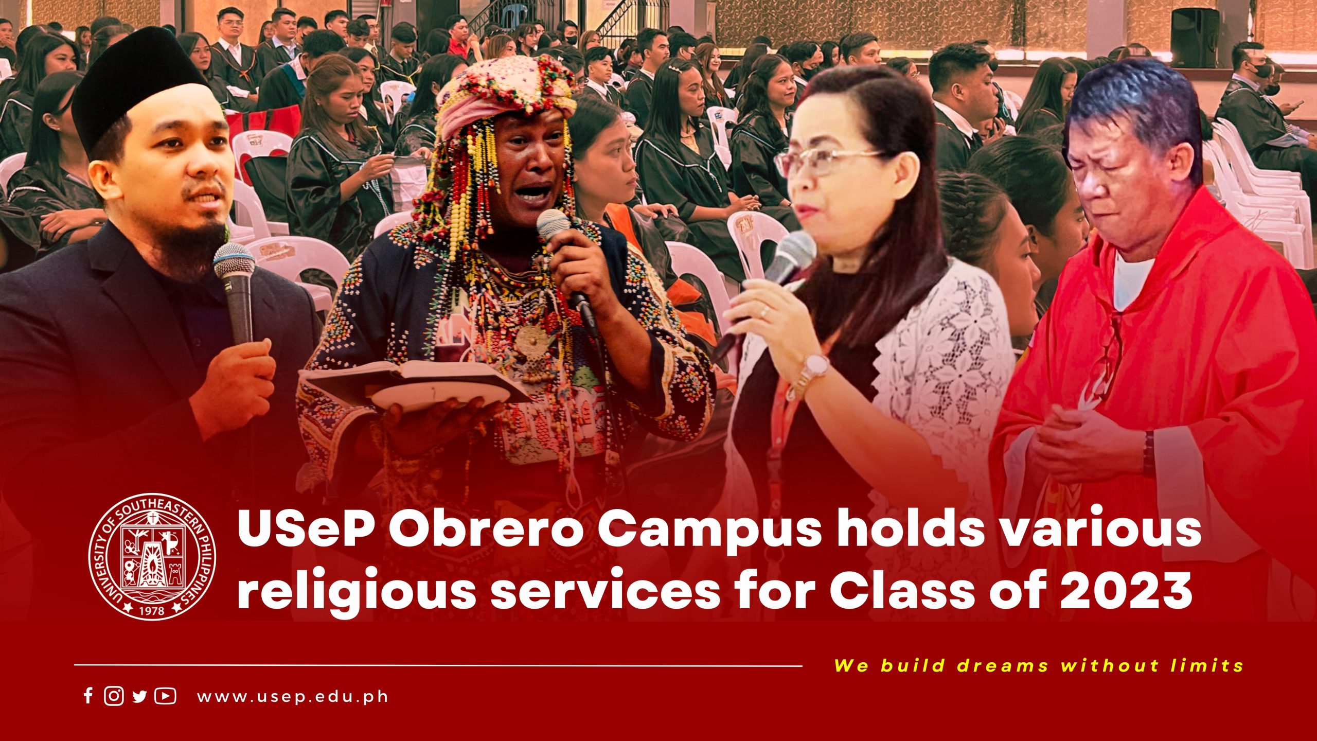 USeP Obrero Campus holds various religious services for Class of 2023