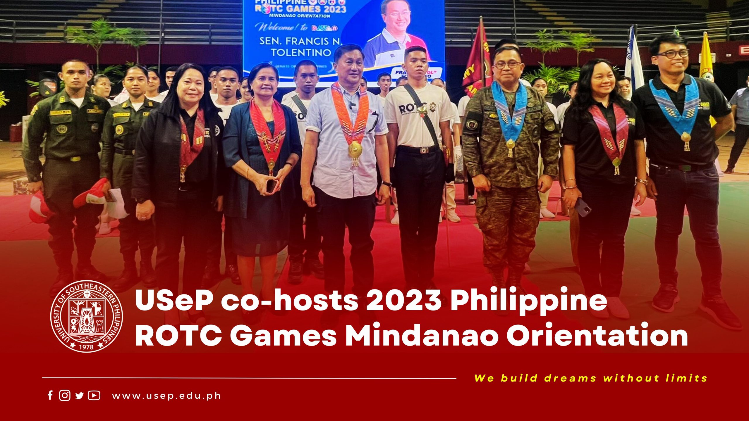 USeP co-hosts 2023 Philippine ROTC Games Mindanao Orientation