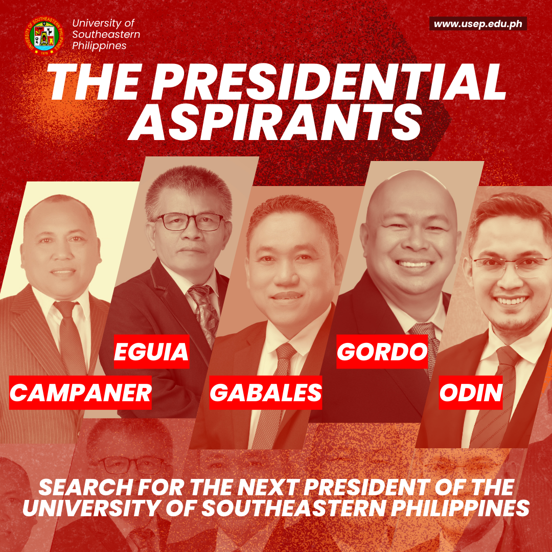 Official list of candidates for the Seventh USeP President