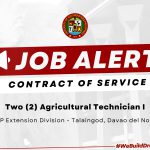 USeP Job Hiring! USeP is in need of two (2) non-teaching personnel for Extension Division – Life Project 3