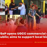 USeP opens UGCC commercial stalls to public; aims to support local biz, SMEs