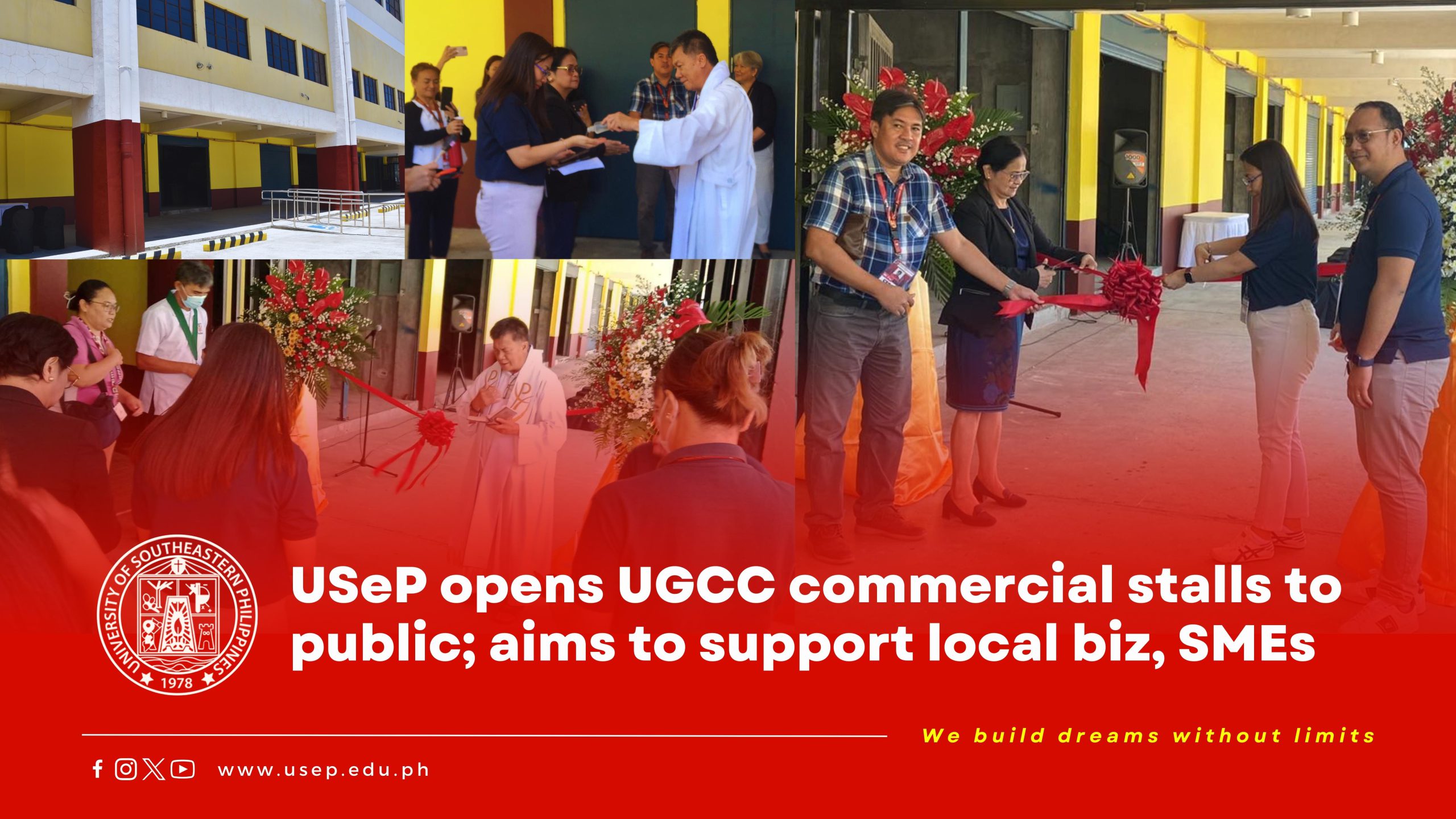 USeP opens UGCC commercial stalls to public; aims to support local biz, SMEs
