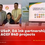 USeP, DA ink partnership for ACEF R4D projects