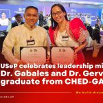 USeP celebrates leadership milestone: Dr. Gabales and Dr. Gervacio graduate from CHED-GALP