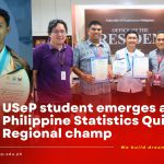 USeP student emerges as 27th Philippine Statistics Quiz Regional champ