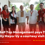 USeP Top Management pays Tagum City Mayor Uy a courtesy visit