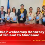 USeP welcomes Honorary Consul of Finland to Mindanao