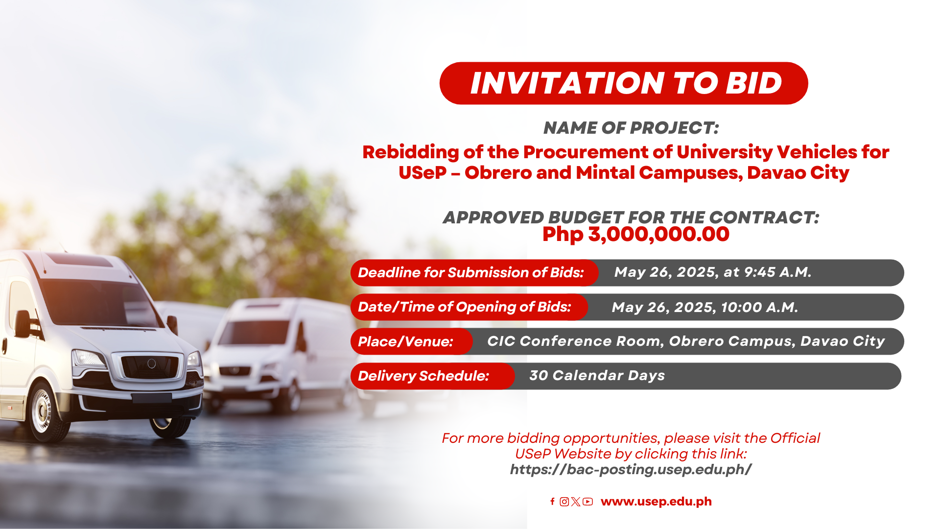 INVITATION TO BID
