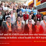 USeP and SEAMEO conclude two-day international training on holistic school health for SEN learners