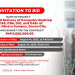 [INVITATION TO BID]