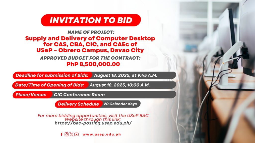 [INVITATION TO BID]