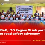 USeP, LTO Region XI ink partnership for road safety advocacy