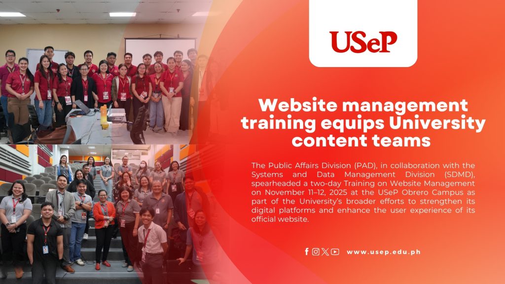 Website management training equips University content teams