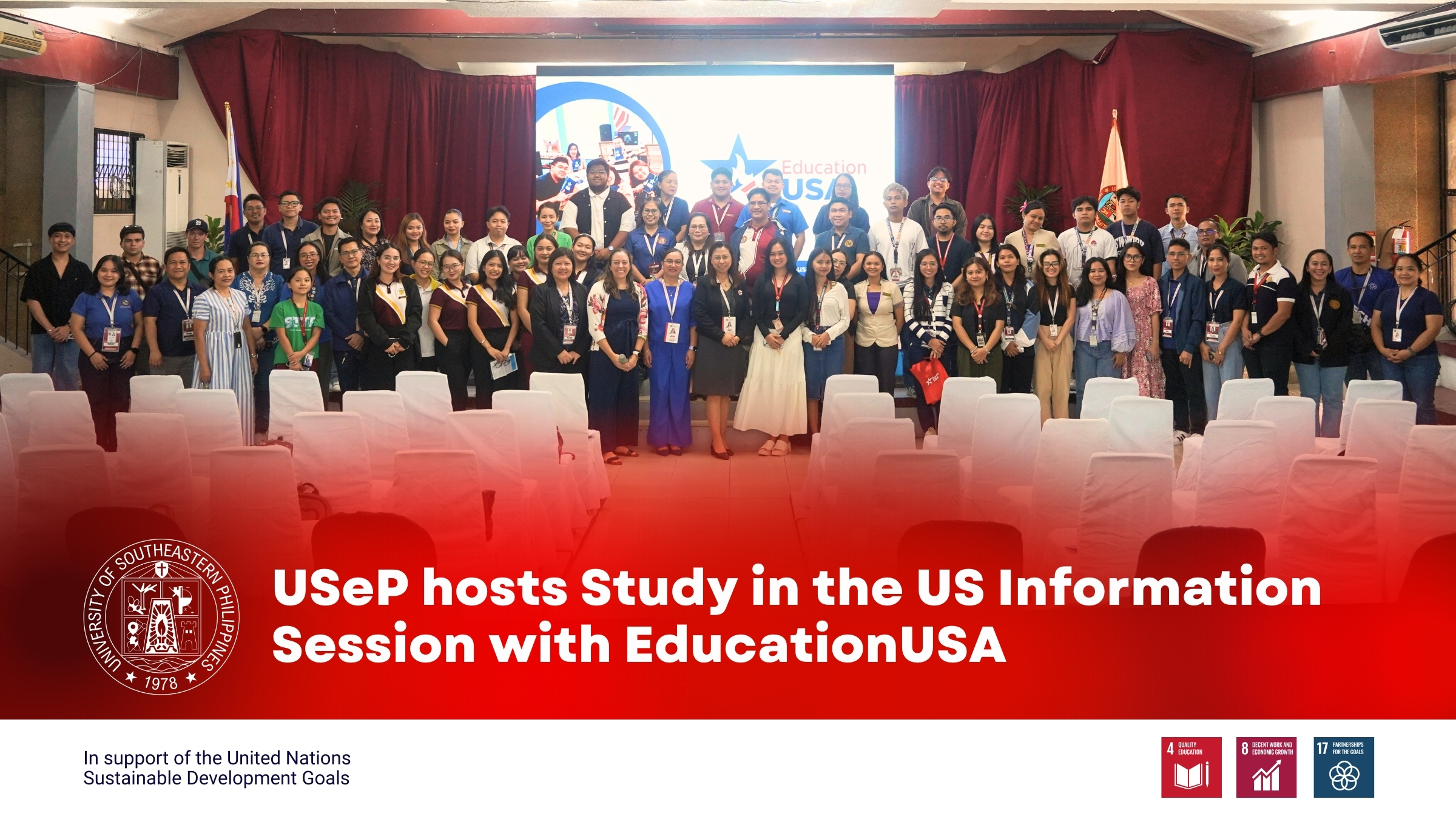 USeP hosts Study in the US Information Session with EducationUSA