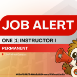 USeP Job Hiring! USeP is in need of one (1) teaching personnel for USeP College of Development Management (CDM), Mintal Campus